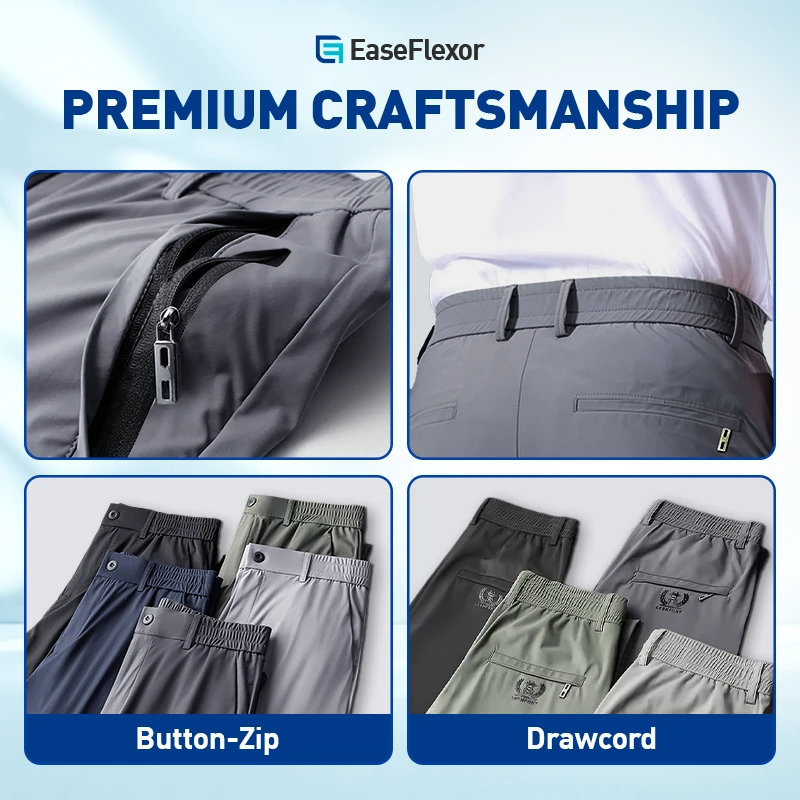 EaseFlexor - Men's Ultra Stretch Quick Drying Pants