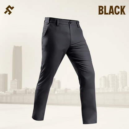 GlideActive - Men's Active Khaki Pants With Expandable Waistband